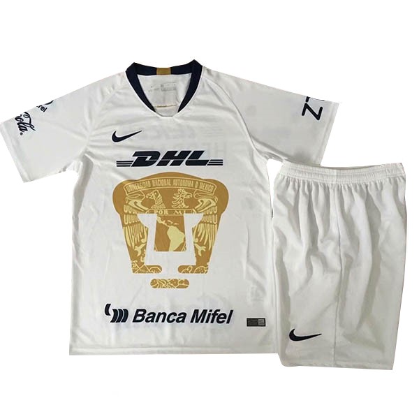 Camiseta UNAM Pumas 1ª Niños 2018/19 Blanco